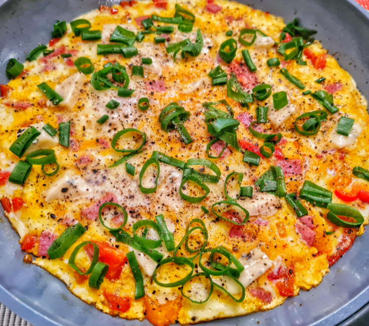 HAM ONION AND PEPPER
